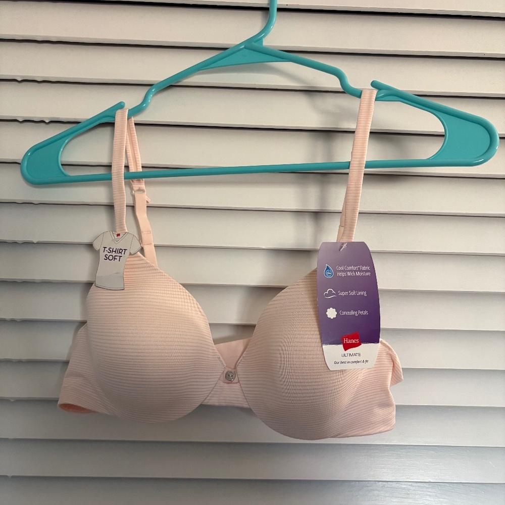 Hanes tshirt bra